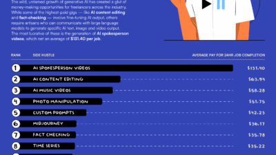 comparacion de demandos en diferentes side hustles