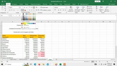 comparar excel con apps para presupuestos
