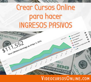 crear un curso online para ingresos pasivos